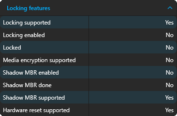 LockingFeatures